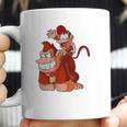 Donkey And Diddy Kong Piggy Back Ride Cute Gaming Coffee Mug