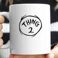 Dr Seuss Thing 2 Emblem Color Option Coffee Mug