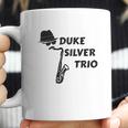 Duke Silver Trio Ron Saxophone Pawnee Jazz Music Coffee Mug