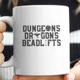 Dungeons &Amp Dragons &Amp Deadlifts Coffee Mug