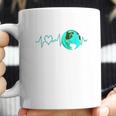 Earth Day Heartbeat Recycling Climate Change Activism Gift Coffee Mug