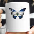 El Salvador Flag Salvadoran Flag Butterfly Coffee Mug