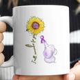 Elephant I Will Remember For You Sunflower Alzheimer Coffee Mug