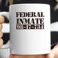 Federal Inmate Jail Prisoner Costume Coffee Mug