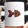 Fish Inspired By Kuna Artwork Of PanamaCoffee Mug