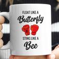 Float Like A Butterfly Sting Like A Bee Boxing Coffee Mug