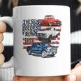 Ford 100Th Anniversary Red White Blue Trucks Coffee Mug