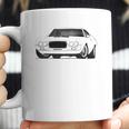 Ford Torino 1972 White Car Coffee Mug