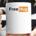 Free Hug Pornhub Logo Parody Coffee Mug