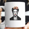 Frida Kahlo With Flowers Poster Artwork Coffee Mug