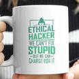 Funny Computer Hacker Cybersecurity Ethical Hacker Code Gift Coffee Mug