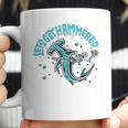 Funny Hammerhead Shark Drinking Pun Lets Get Hammered Party V2 Coffee Mug