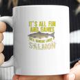 Funny Salmon Fishing Freshwater Saltwater Fish Gift Coffee Mug