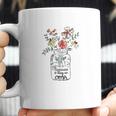 Happiness Is Being Oma Life Flower Artgrandma Coffee Mug