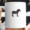 Horse Stallion Or Young Colt Vintage Distressed Coffee Mug