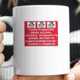 Hunter S Thompson Quote White Coffee Mug