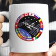 International Space Station T-Shirt Nasa Iss Flag Logo Coffee Mug