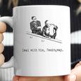 James Joyce X Ernest Hemingway Drunken Shenanigans Painting Classic Coffee Mug