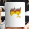 Jeep Willys Repeating Profile Coffee Mug