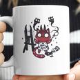 Kawaii Pastel Goth Art Devilish Cute Cat Demon Painting Coffee Mug