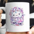 Kawaii Pastel Goth Cute And Creepy Axolotl Knife Coffee Mug