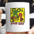 Keith Haring Stop Aids Coffee Mug