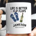 Life Is Better In Flip Flops With Jameson Irish Whiskey Coffee Mug