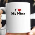 I Love My Nina Coffee Mug