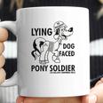 Lying Dog Faced Pony Soldier Coffee Mug