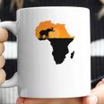 Majestic Elephant Strolling Into The Sun Africa Coffee Mug