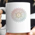 Mandala Geometry Sacred Fractal Art Yoga Mantra Good Vibe Coffee Mug