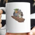 The Mandalorian Boba Fett And Baby Yoda Sweater Coffee Mug