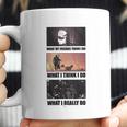 The Mandalorian Child Baby Yoda What I Do Meme Coffee Mug