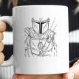 The Mandalorian Muted Warrior Coffee Mug