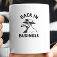 Mens Back In Business Funny Plague Doctor Coffee Mug