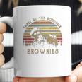 Mens There Go The Goddamn Brownies Vintage Coffee Mug