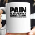 Navy Seals Pain Is Weakness Leaving The Body Coffee Mug