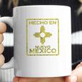 New Mexico Zia Symbol Distressed Hecho En New Mexico Coffee Mug