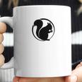 Official Optimistic Squirrel Slim Tee Black Logo Icon Coffee Mug