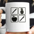 Pen Pineapple Apple Pen Coffee Mug