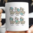 Pug Dog Wearing Face Social Distancing Gift Coffee Mug