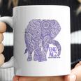 Purple Elephant Alzheimer Awareness Coffee Mug