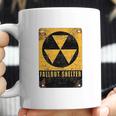 Radiation Radioactive Fallout Shelter Coffee Mug