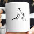 Salvador Dali Sketch Childhood With Father Riding A Bike 1971 Coffee Mug