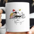 Santa Freddie Mercury Snoopy Peanuts Playing Piano Shirt Coffee Mug