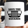 Save The Squares Jeep Coffee Mug