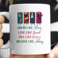 Schitt’S Creek Dress Like Alexis Love Like David Moira Johnny Shirt Coffee Mug