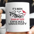 Senior 2020 Graduation Fun Done Drexel University 2020 Coffee Mug