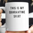 This Is My Shirt Funny Social Distancing Coffee Mug