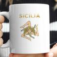 Sicilian Pride Sicilian Flag Trinacria Coffee Mug